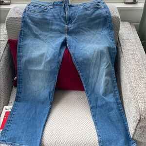 American Eagle Outfitters Classic Blue Straight Leg Jeans